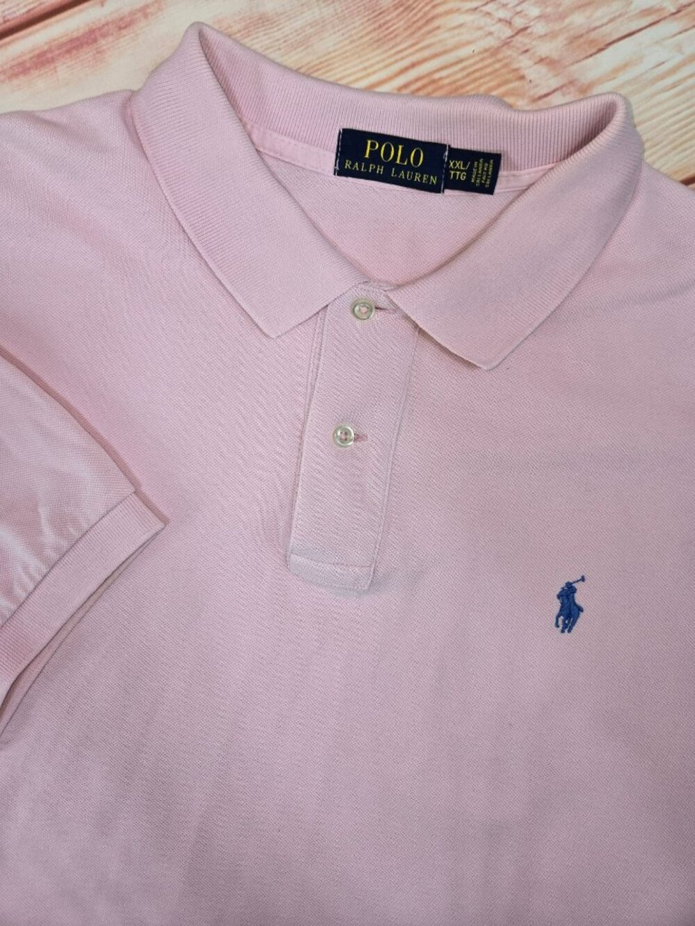 Polo Ralph Lauren XXL Pink Classic Fit Polo Shirt 100% Cotton